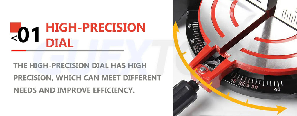 GUYX 10-Inch Miter Saw | ±45° Cutting | 1800W