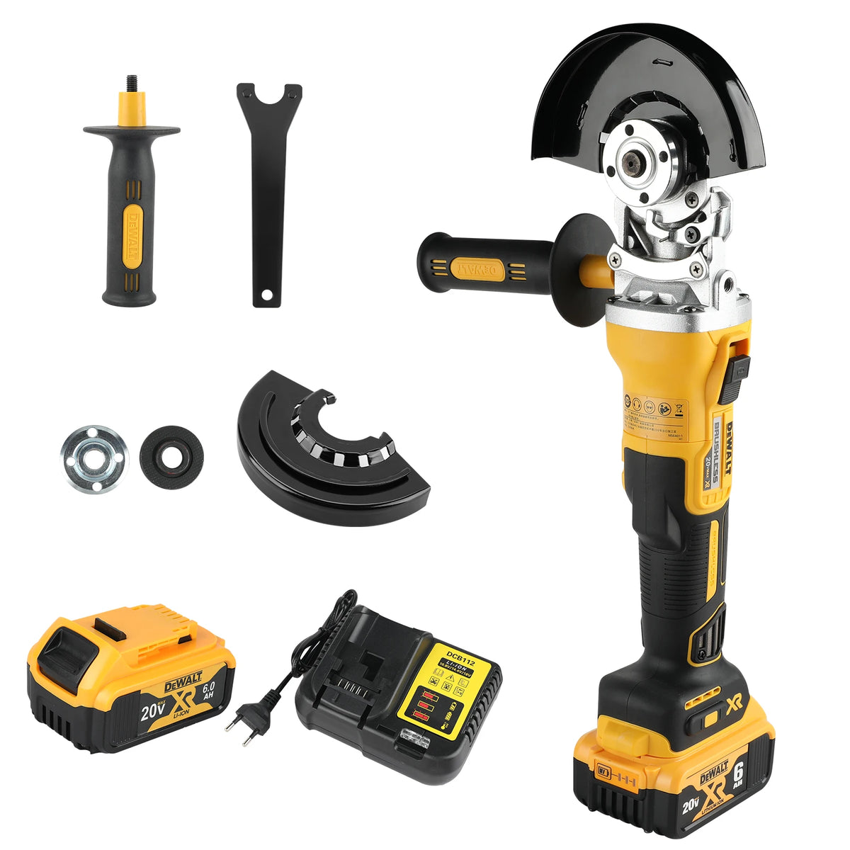 DEWALT DCG405FN/NT | 18V Brushless Angle Grinder | 125 mm