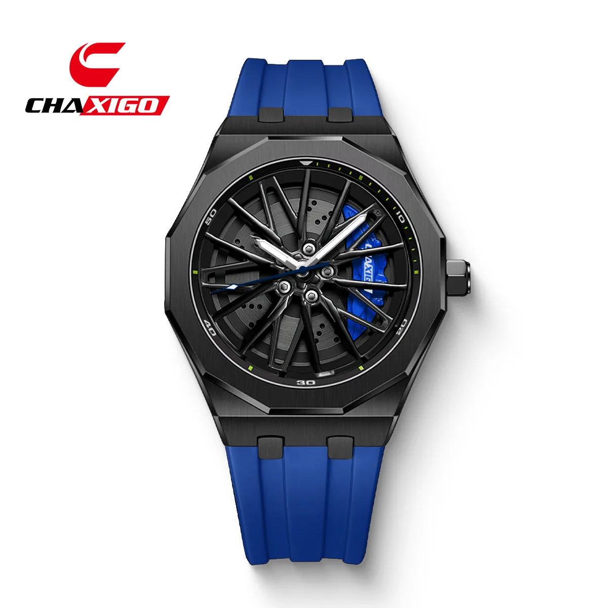 Chaxigo | Reloj Deportivo Hombre | Cuarzo 5ATM | Silicona | Numberless | altson.shop