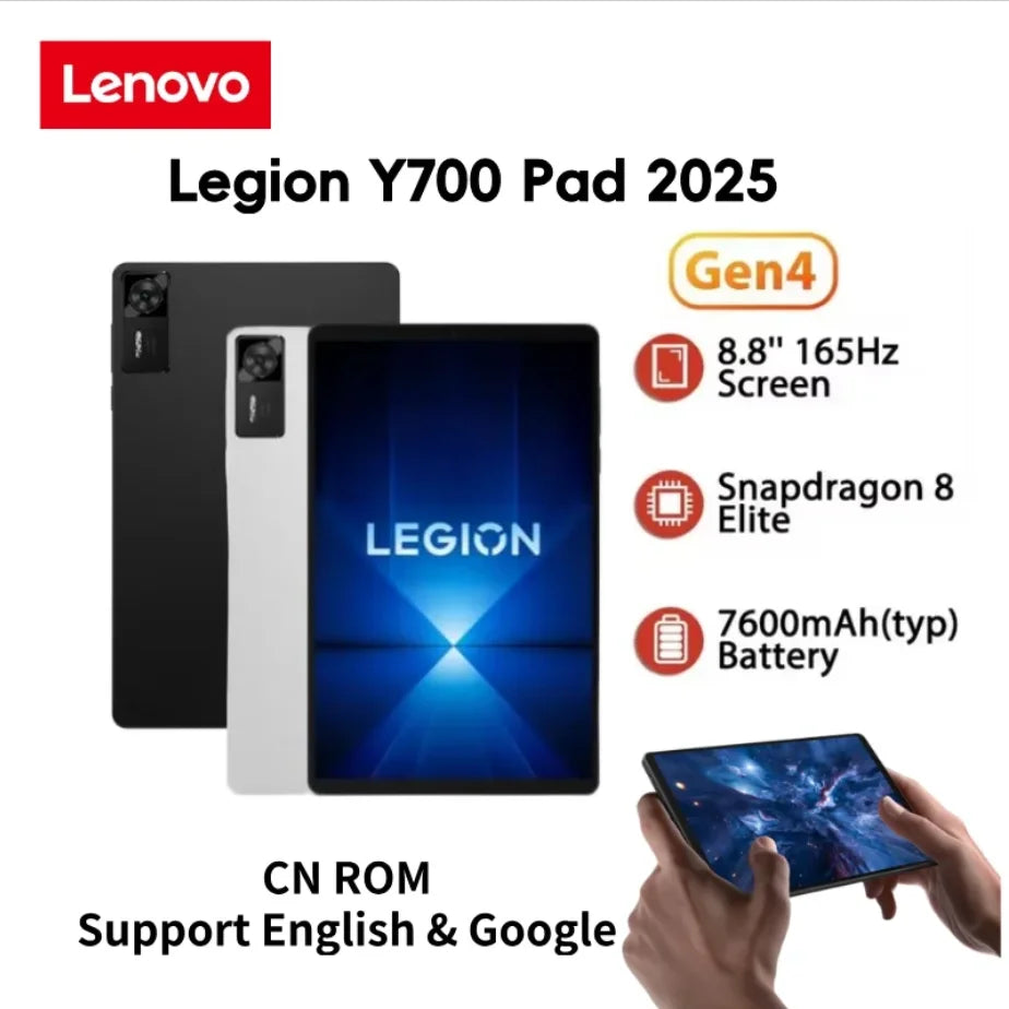 Lenovo Legion Y700 Gen4 - Tablet Gaming 8.8" 165Hz | Snapdragon 8 Elite | Android 15