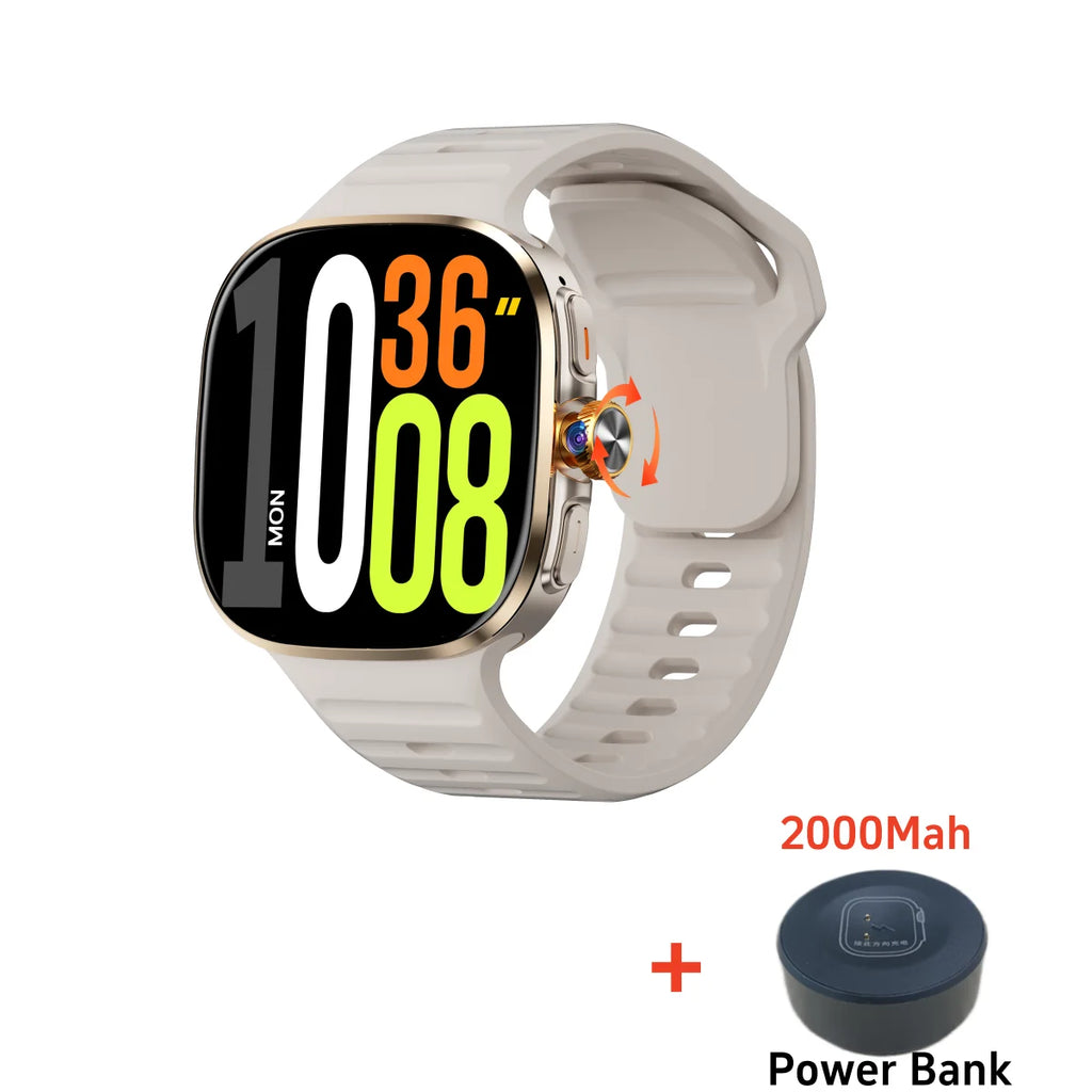 Smartwatch GOLDENSPIKE M99 | AMOLED 2.4" 720×720 | Cámara Giratoria 8MP | 4G | GPS | NFC | WiFi | 2100mAh | Android | GOLDENSPIKE M99 Smart Watch | 2.4" AMOLED | Rotating 8MP Camera | 4G | GPS | NFC | 2100mAh