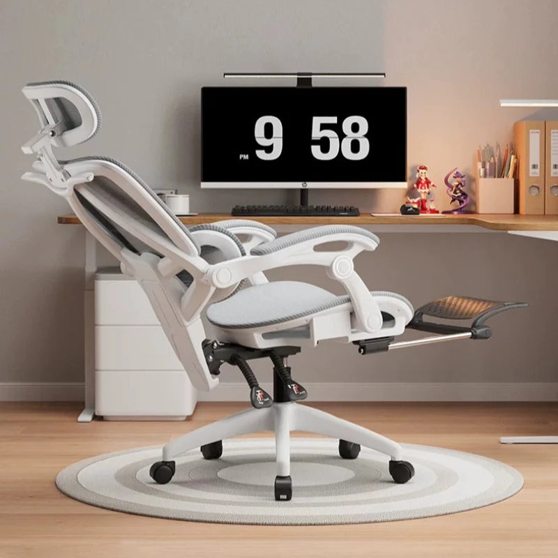 Ergonomic Office Chair | Reclining & Footrest | Lumbar