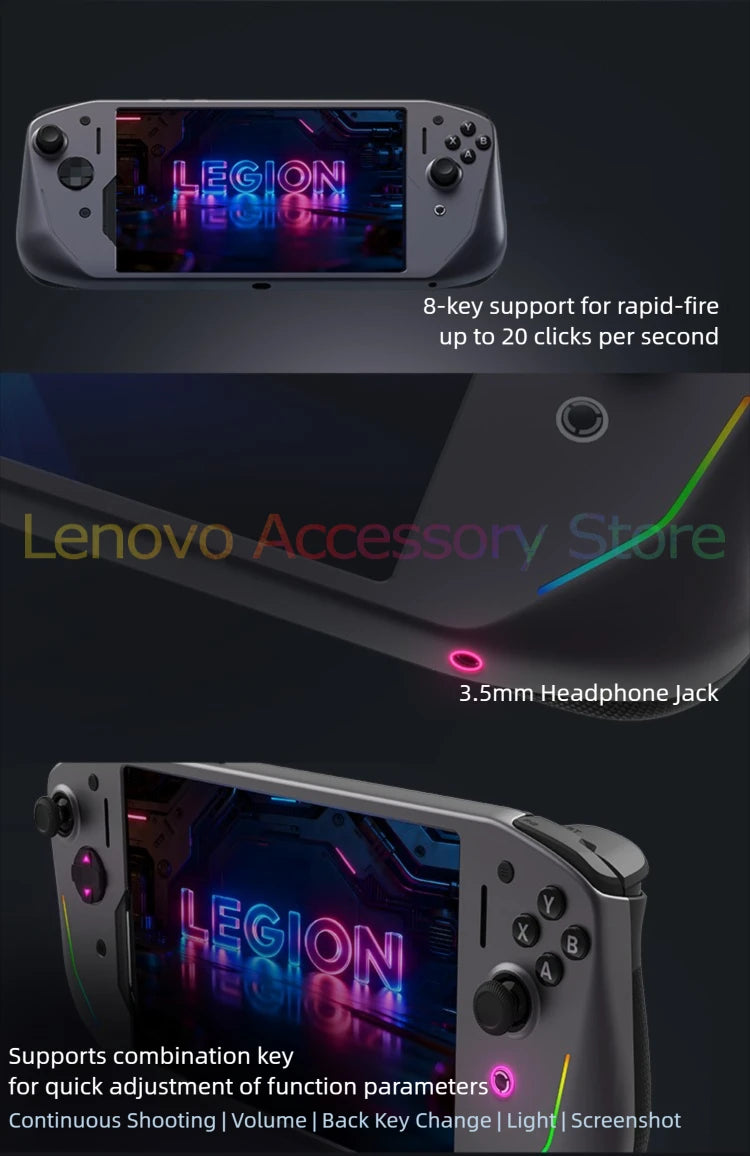 Legion G9 2026 LGC910 - Mando Gaming RGB para Lenovo Legion Y700 Gen5