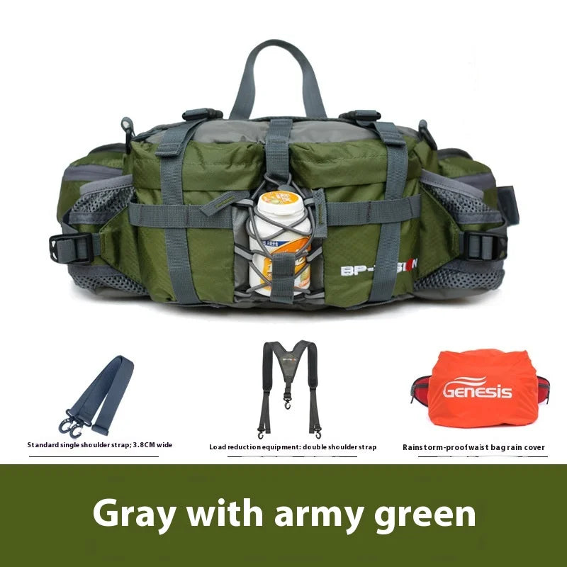 Outdoor Waist Pack | 5L Polyester Design | Hiking & Cycling