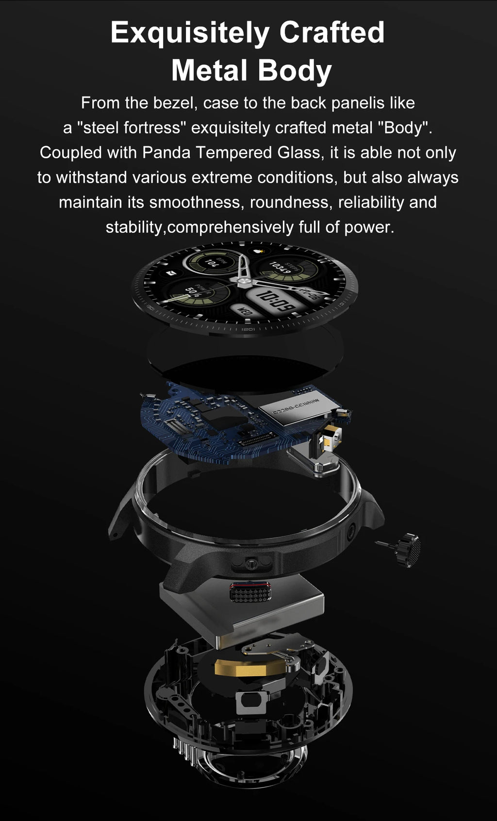 Smartwatch DT G6 2026 | AMOLED 1.43" | GPS + Mapas Offline | 3ATM | 4GB | Outdoor
