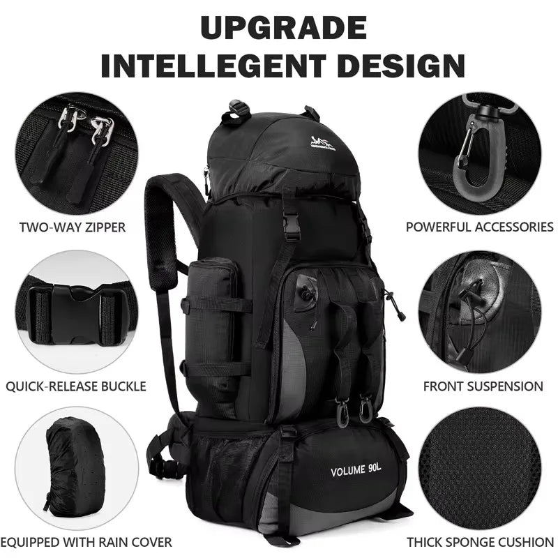 Hiking Backpack | Capacity Options up to 90L / Mochila de senderismo