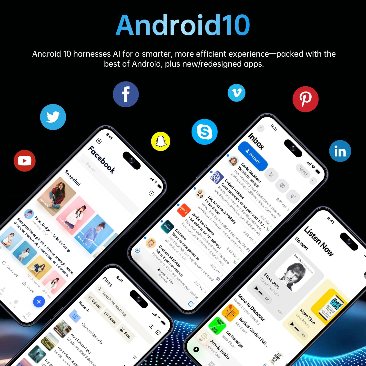 IVMI 17Pro Max | 4G | Android 10 | 6.7" Fullview | 3GB+16GB | 13MP | 3500mAh | Dual SIM | Play Store | Bluetooth | WiFi