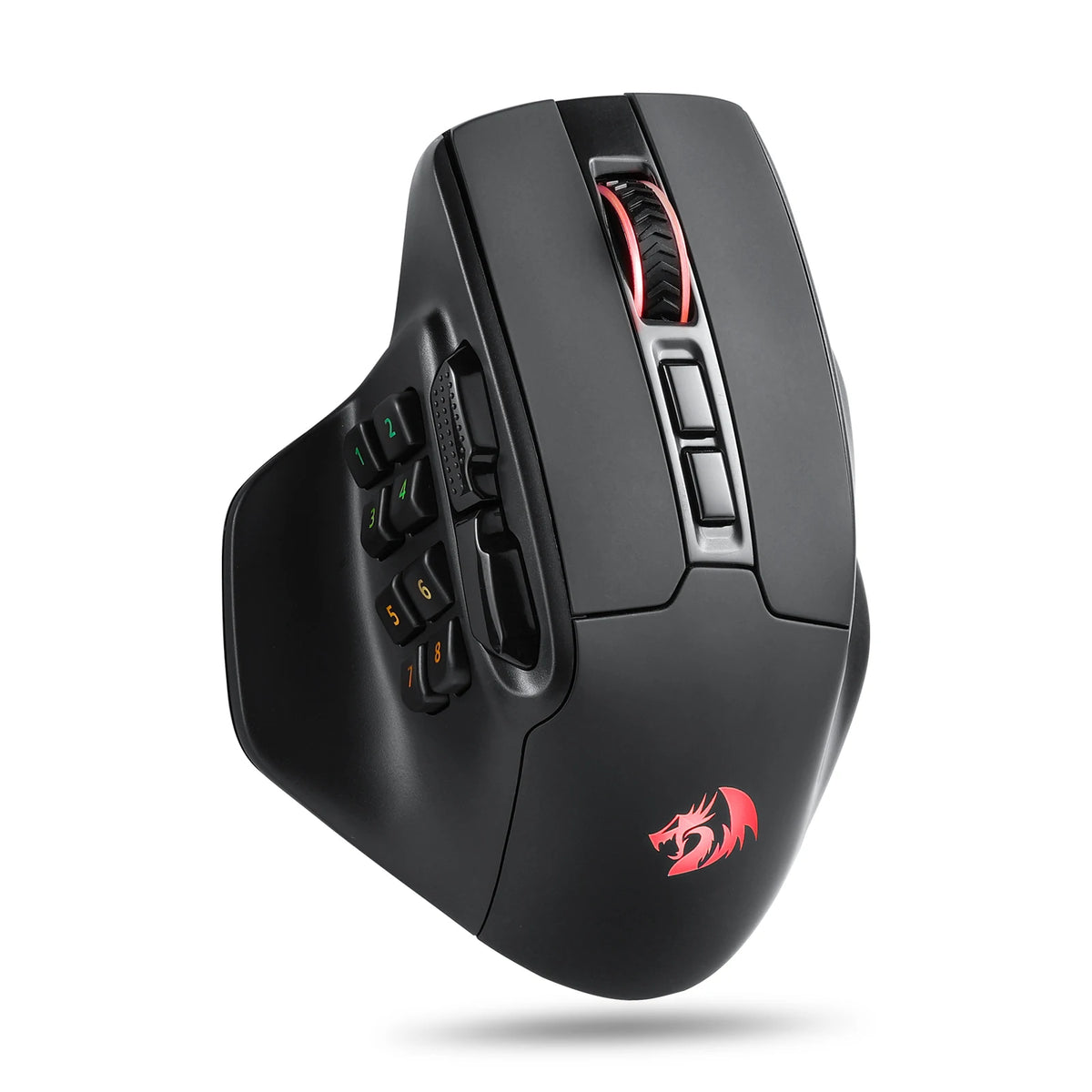 Redragon M811 PRO Wireless MMO Gaming Mouse | 26000 DPI | 15 Buttons | RGB | Pixart 3395