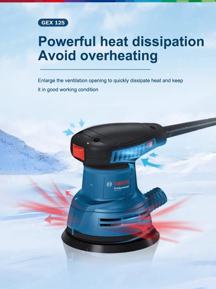Bosch GEX125 | 280W Orbital Sander | Wood & Automotive