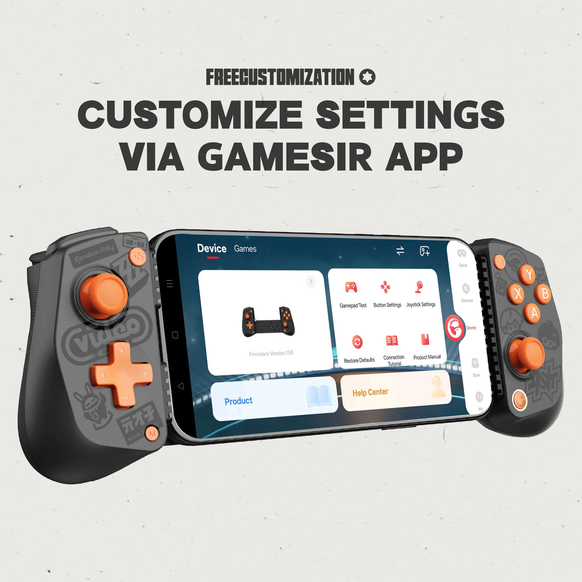 GameSir X5 Lite | USB-C Mobile Controller | Android & iPhone 15/16