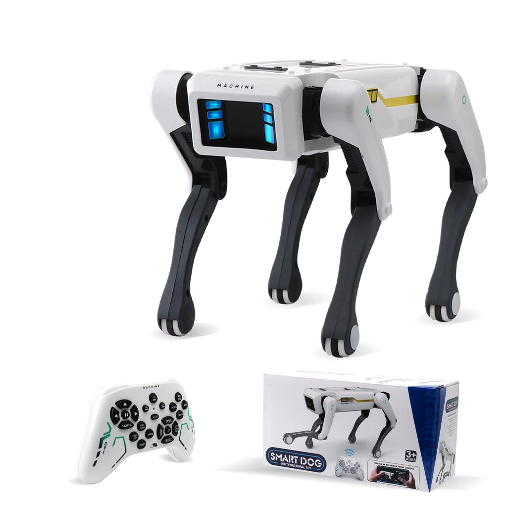 Perro Robot RC Multifunción – Control APP, Programable, Canta, Baila, Bioníco e Interactivo