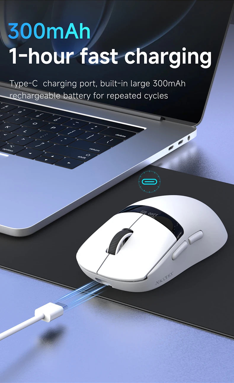 Ajazz AJ139 V2 MC Wireless Gaming Mouse | 12000 DPI