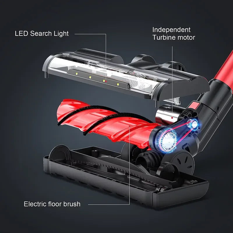 MOOSOO K23 Cordless Vacuum Cleaner | Aspiradora Inalámbrica