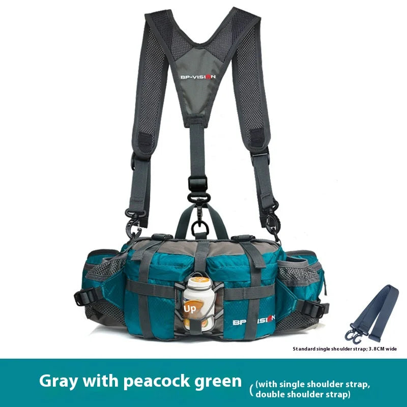 Outdoor Waist Pack | 5L Polyester Design | Hiking & Cycling