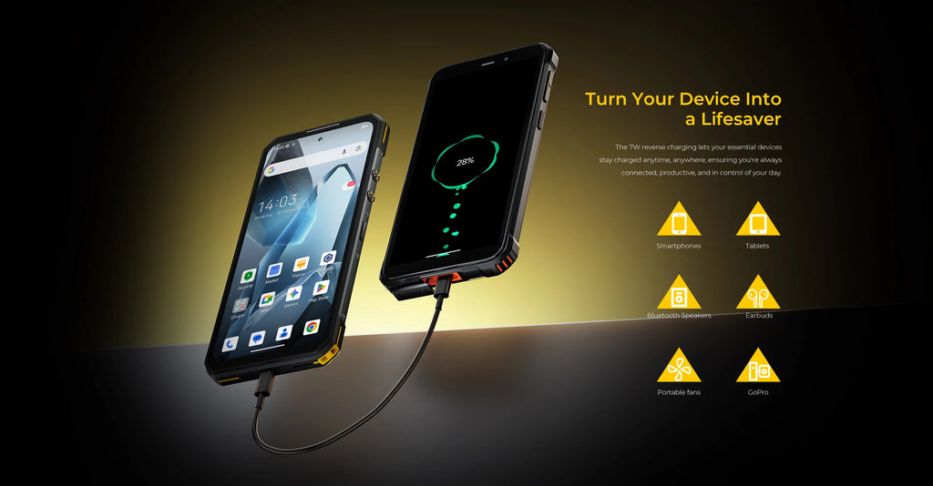 OUKITEL WP60 | Rugged Smartphone 5G 10000mAh 108MP 120Hz | Android 15 NFC