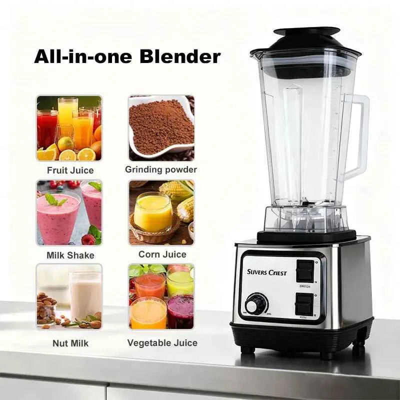 2-in-1 Blender and Grinder | Licuadora y Molinillo 2 en 1