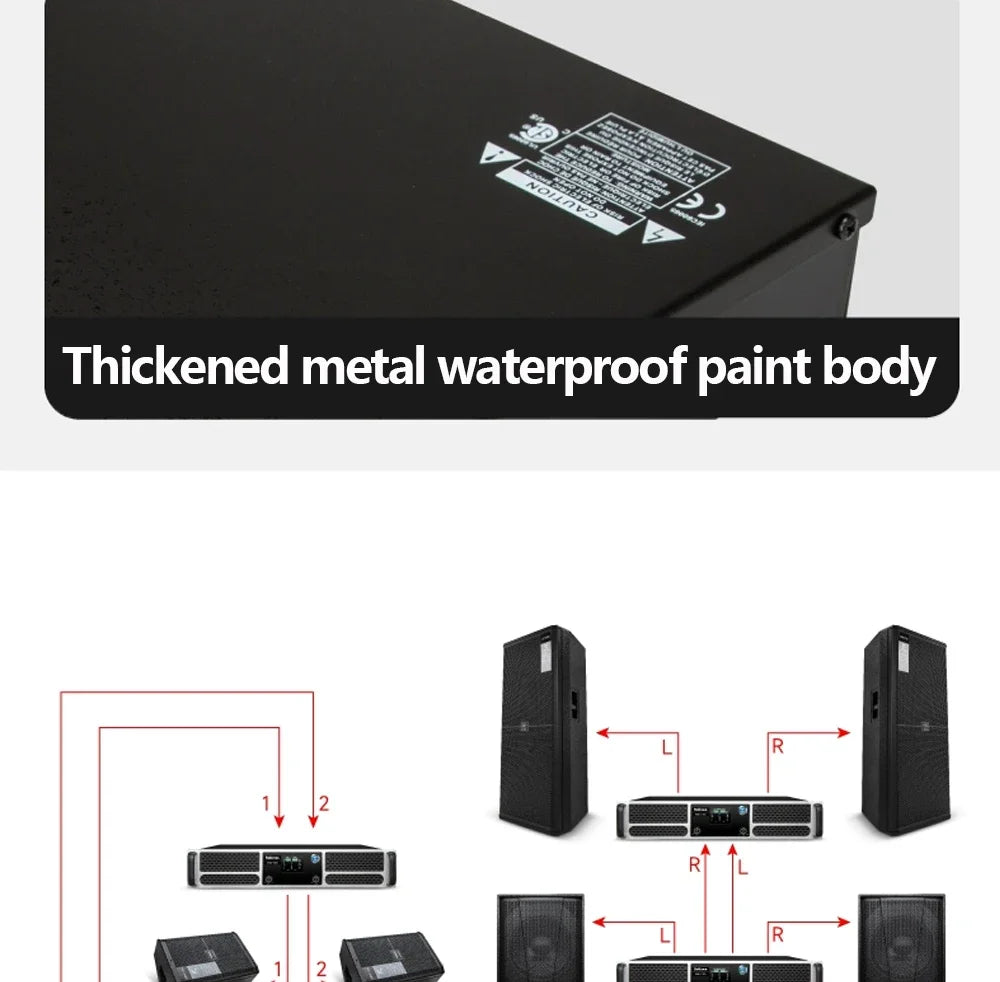 PA2 VENU360 Digital Audio Feedback Suppressor | Crossover Matrix | DSP | Speaker Management | Stage