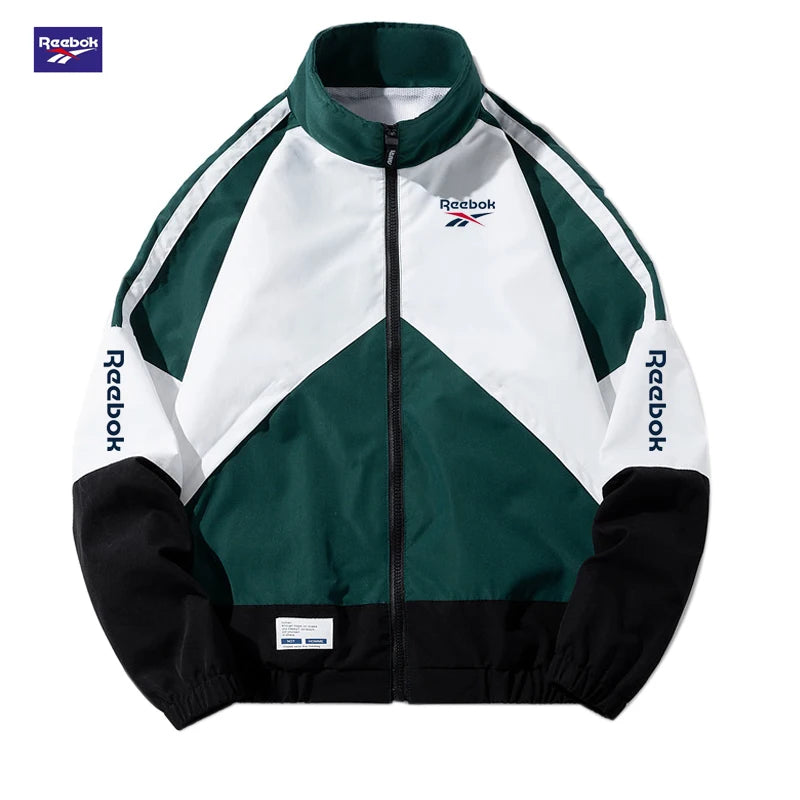 Reebok Men's Lightweight Jacket | Zip Front & Pockets | Casual Outdoor Wear
