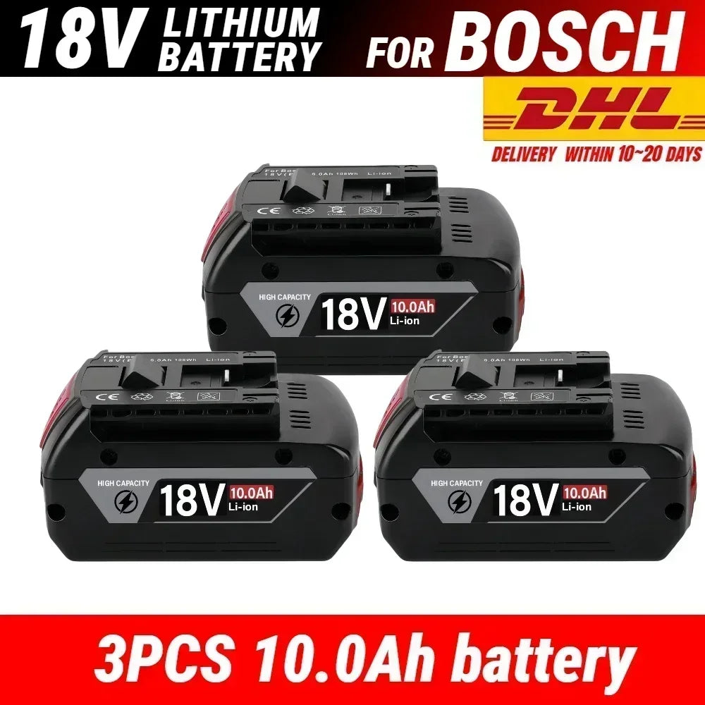 Bosch-Compatible 18V Batteries | BAT609/BAT618 | Chargers & Kits