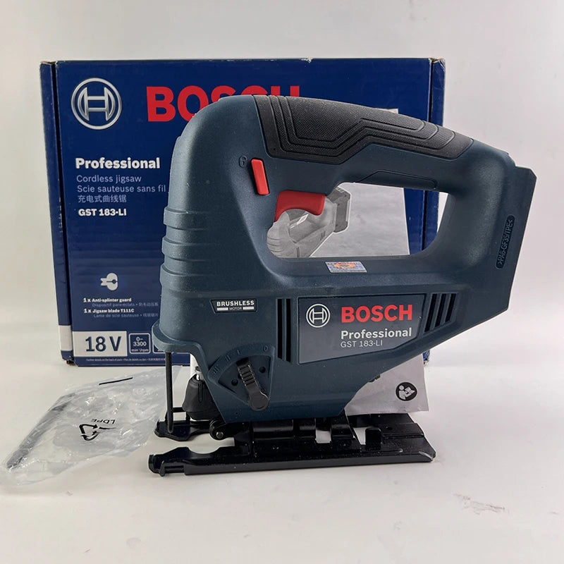 Bosch GST183-LI | Brushless Cordless Jig Saw | Wood & Metal