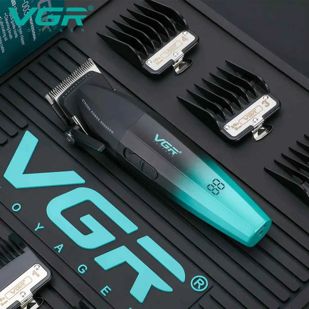 VGR V-003 Cordless Hair Clipper | USB Options / Máquina de corte VGR V-003