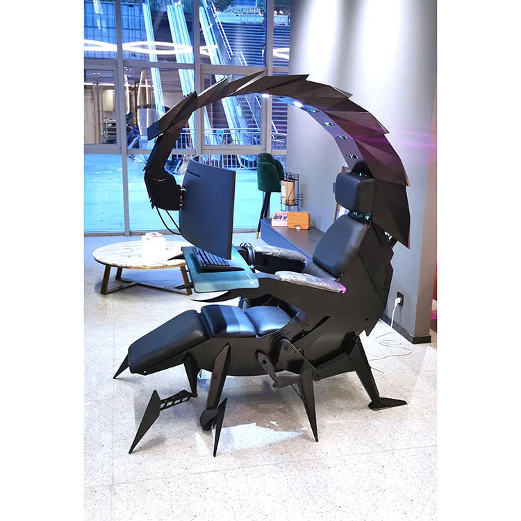 Zero Gravity Gaming Cockpit | 3–5 Monitor Support | Reclining