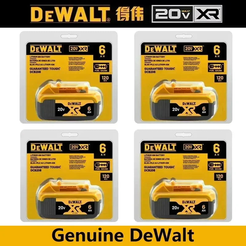 DEWALT-Compatible 20V 6.0Ah Li-Ion Battery | DCB184/181/182/200