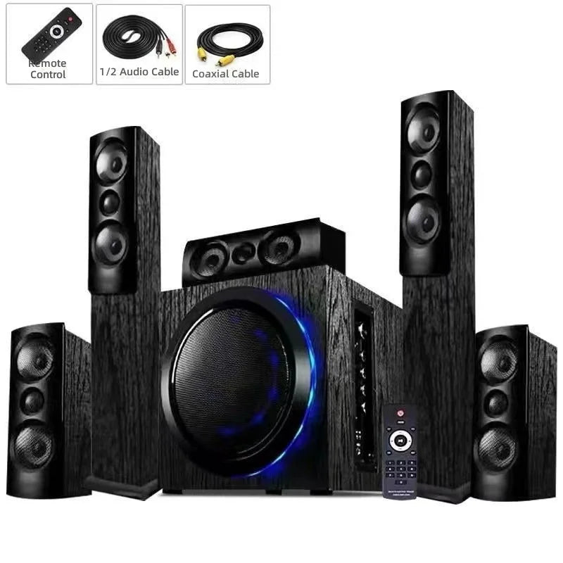 YTYIN N59 5.1 Home Theater System | 80W Subwoofer | Cine