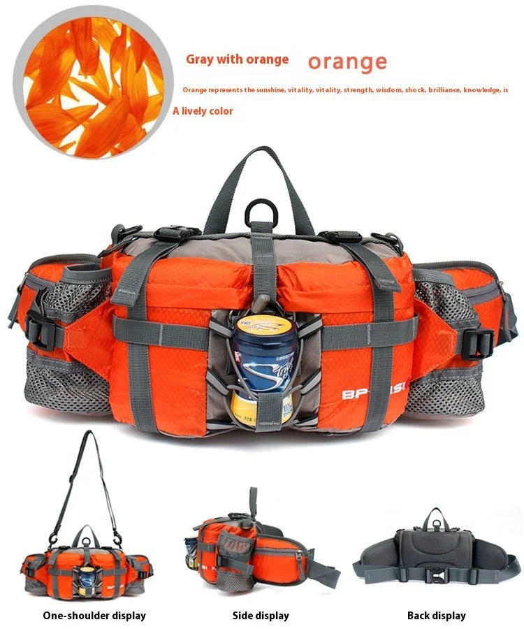 Outdoor Waist Pack | 5L Polyester Design | Hiking & Cycling