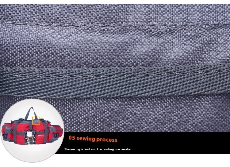 Outdoor Waist Pack | 5L Polyester Design | Hiking & Cycling