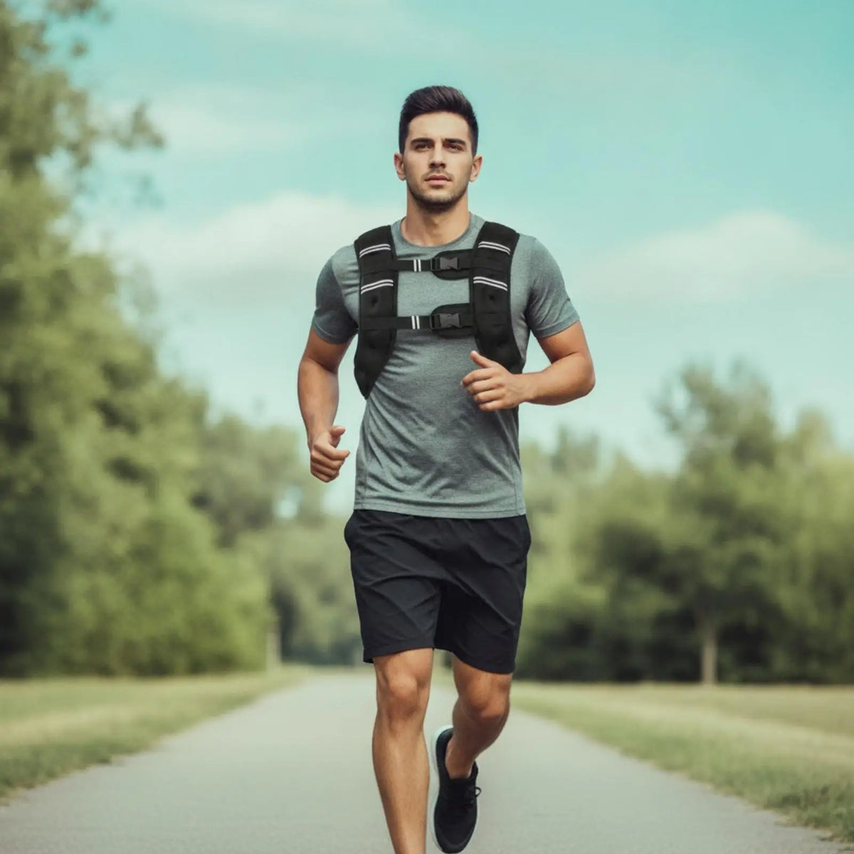 Weighted Training Vest | Adjustable 4–30 lb | Running & Fitness / Chaleco con Peso