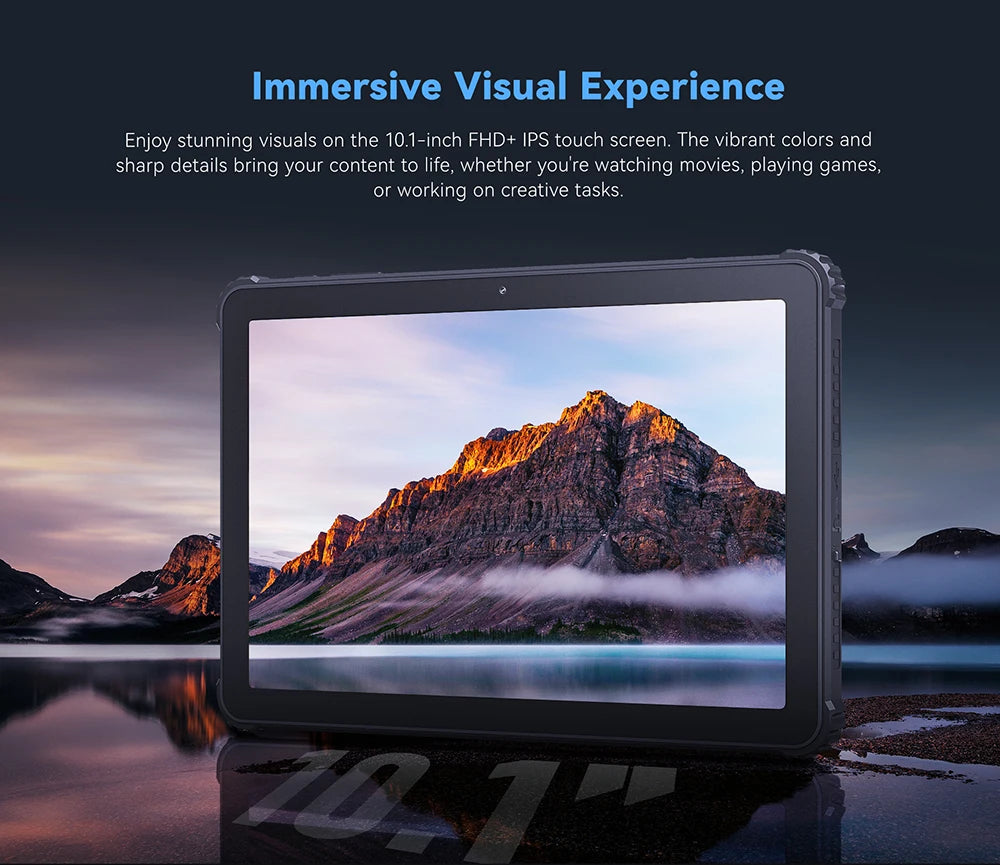 Cubot TAB KingKong | Tablet Resistente 4G 10.1" 16GB+256GB 10600mAh | IP68 Android 13