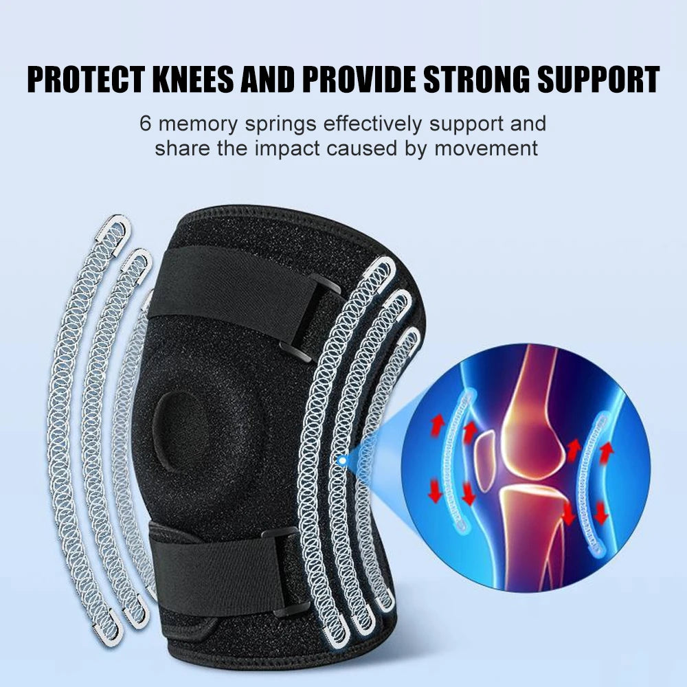 Plus Size Knee Brace | Neoprene Compression & Patella Support | Arthritis & Meniscus Relief | XL-8XL