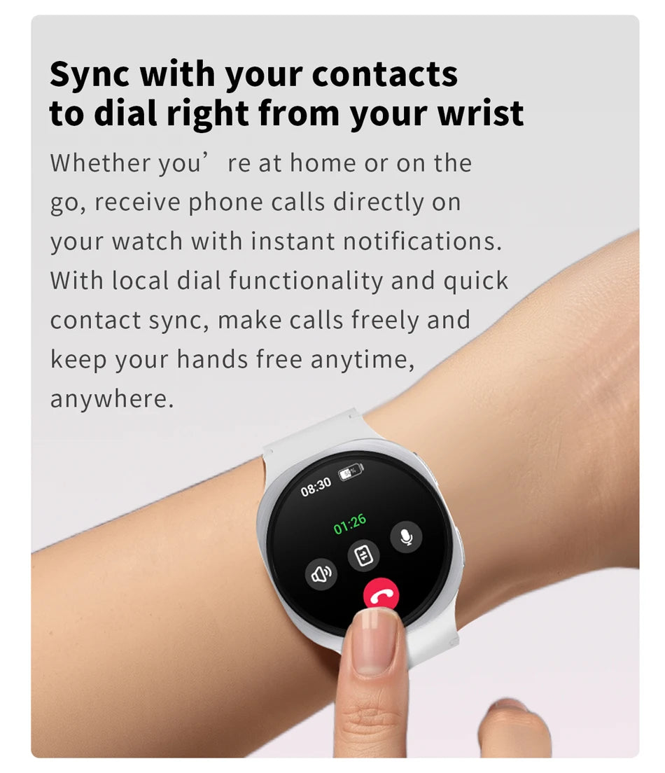 Smartwatch ChiBear 2025 | GPS | NFC | IP68 | Monitor Cardíaco | Bluetooth 5.3 | Hombre y Mujer