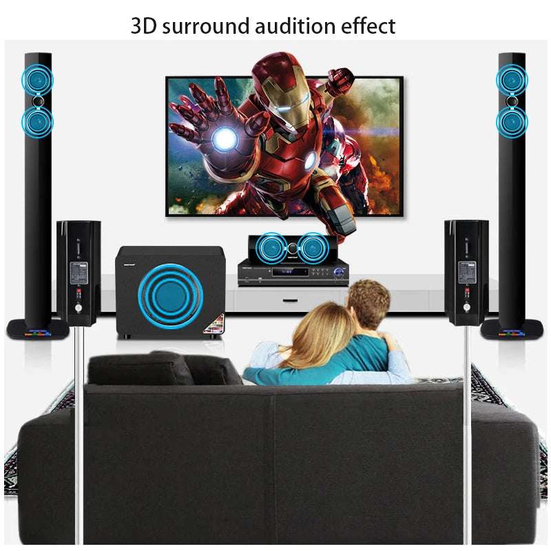 WST-K81 Home Theater System | Bluetooth & USB | TV & Music