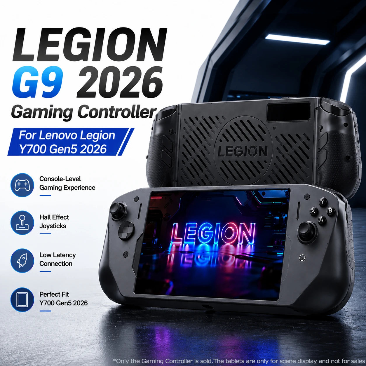 Legion G9 2026 LGC910 - Mando Gaming RGB para Lenovo Legion Y700 Gen5