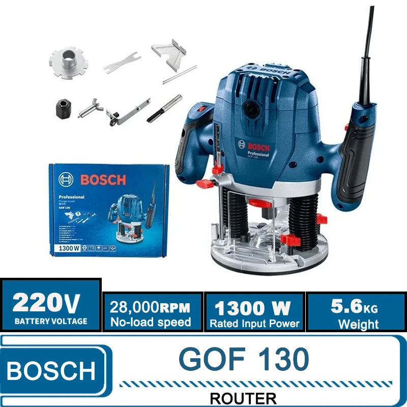Bosch GOF130 | 1300W 28000RPM Wood Router | GOF 130