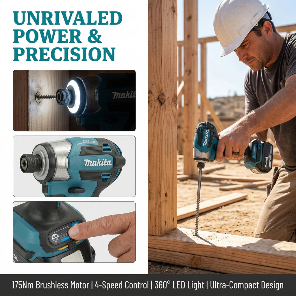 Makita DTD173 | 18V Brushless Impact Driver | EU