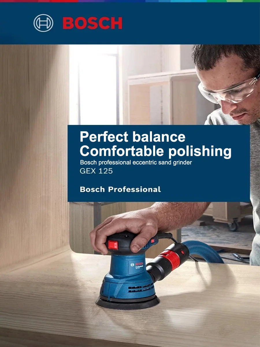 Bosch GEX125 | 280W Orbital Sander | Wood & Automotive