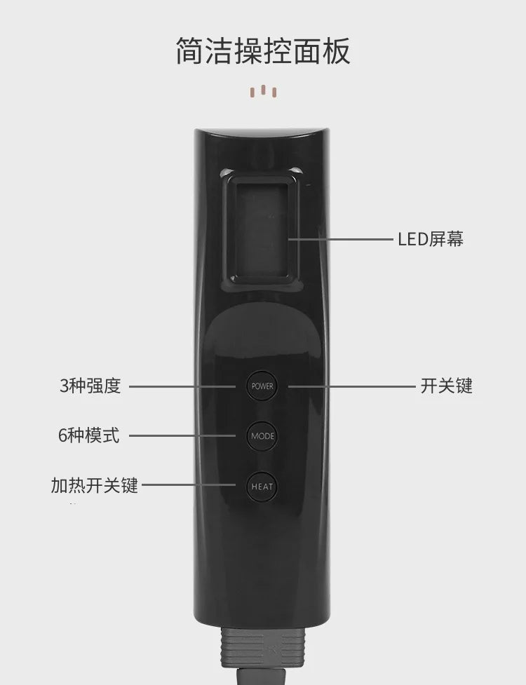 FE-7203 Electric Leg Massager | 3 Air Compression Modes | Masajeador de Piernas