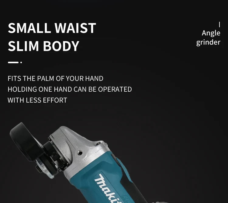 Makita DGA404 | 18V Brushless Angle Grinder | 100/125mm