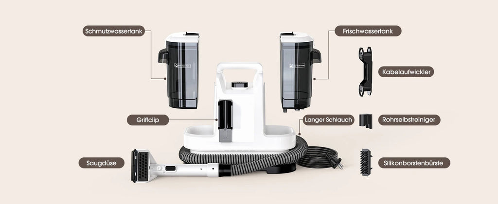 Portable Upholstery Cleaner | Carpet & Sofa Spot Cleaning | Limpiador de Tapicería