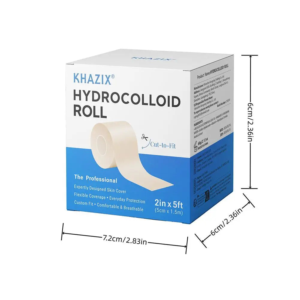 Hydrocolloid Acne Patch Roll | Cut-to-Size Blemish Cover | Rollo para Imperfecciones
