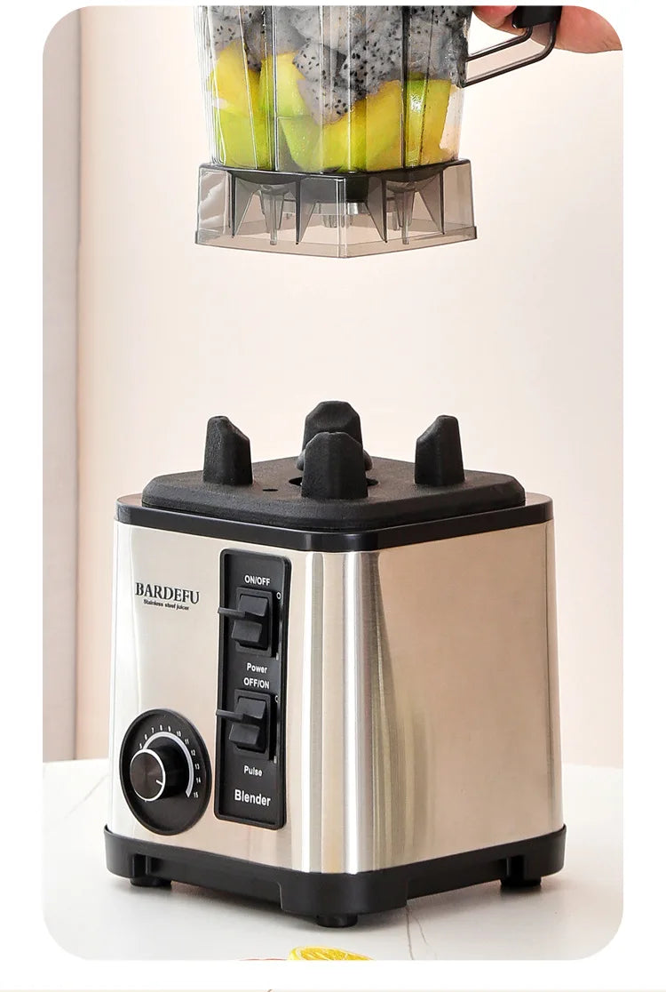 6-in-1 3L Blender and Food Processor | Licuadora y Procesador 6 en 1