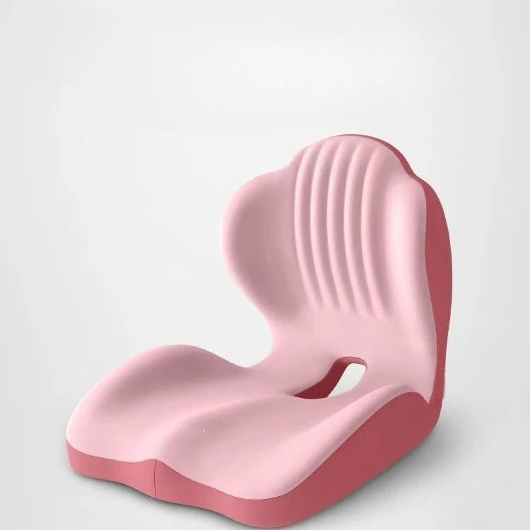Memory Foam Seat Cushion | Lumbar Back Support | Office & Car / Cojín Ergonómico