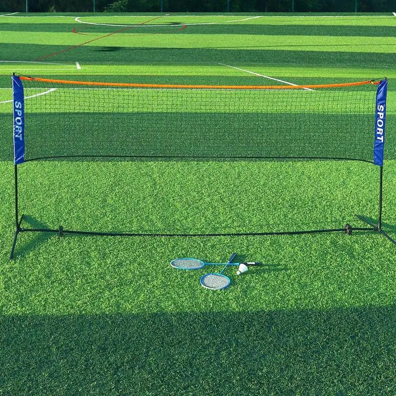 Portable Badminton Net | Height Adjustable | Indoor & Outdoor Sports | 310x76cm Nylon