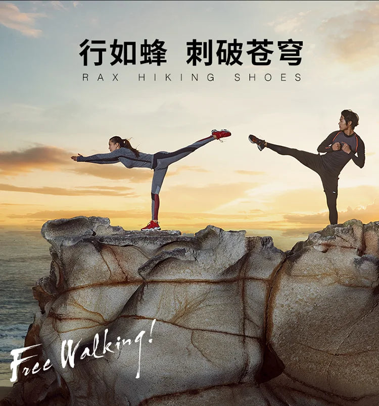 RAX Men's Hiking Shoes | EVA Insole & Rubber Sole | Outdoor Walking