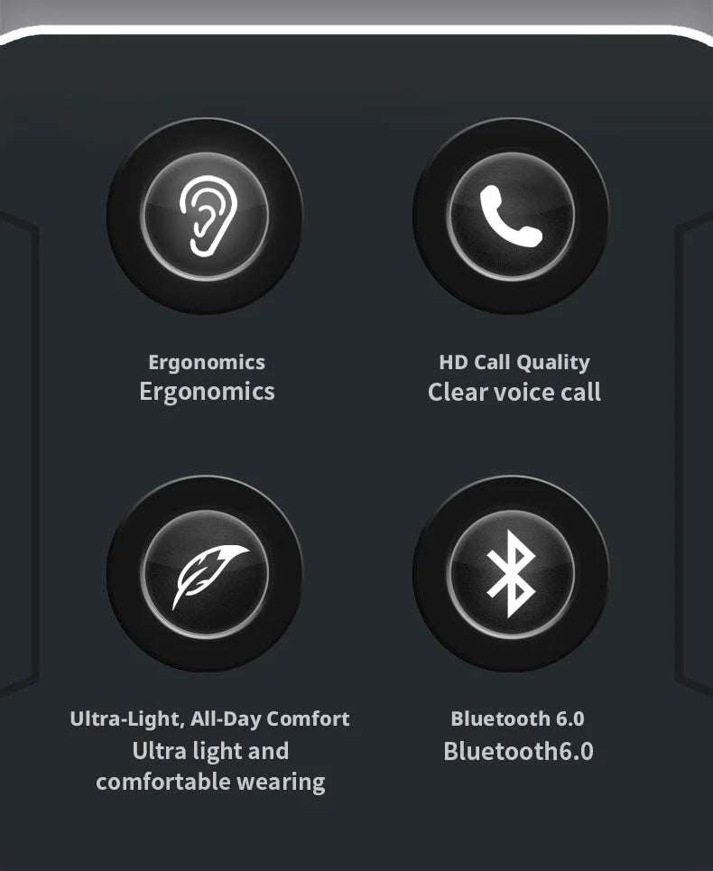 Monster AC530 - Auriculares Open Ear Bluetooth | OWS Ear Hook | Running y Fitness