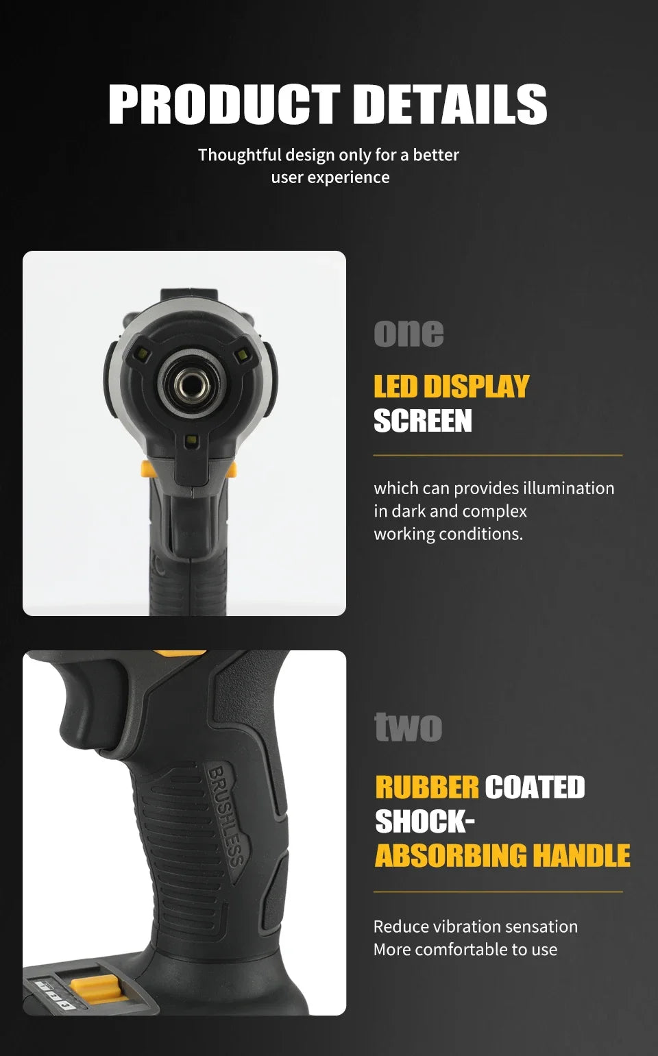 DEWALT DCF85M | 18V Brushless Impact Driver | 205 N·m | 3-Speed