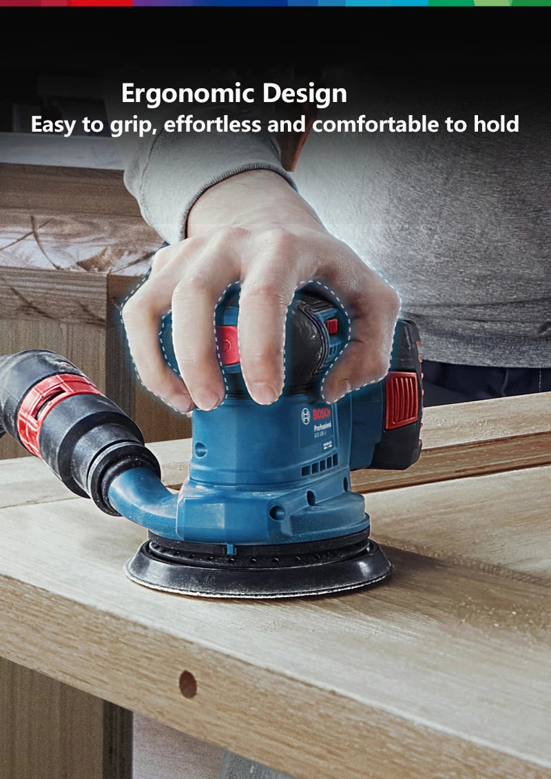 Bosch GEX 185-LI | 18V Brushless Random-Orbit Sander | Bare Tool